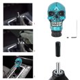 thumbnail image 3 of Skull Gear  Head Resin Shifter Knob Car Transmission Shifting Stick Handle For Most Manual Vehicles, 3 of 8