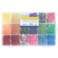 thumbnail image 3 of TINY HANDS Beads Box, Assorted Shapes, 2100 pcs, Age 6+, Kids, Crafts, Fun Activity, 3 of 3