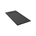 thumbnail image 2 of Emberveil Black SMC Shower Base 30" x 60" – Low Profile Anti-Slip Stone Texture with Side Drain, 2 of 6