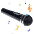 thumbnail image 2 of Kids Karaoke Microphone Battery Powered Black, 2 of 4