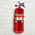 thumbnail image 3 of OULII 1Pack Red Fire Extinguisher Mounting Bracket for Fire Extinguisher Fixing, 3 of 8