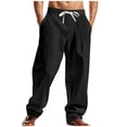 thumbnail image 2 of Pantalon Extensible pour Hommes Pantalon Cargo de Travail pour Hommes Pantalon Cargo Athlétique pour Hommes Pantalon de Travail pour Hommes Pantalon Extensible pour Hommes (Noir,P), 2 of 9