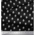 thumbnail image 2 of Soimoi Poly Georgette Fabric Floral Block Fabric Prints by Yard 42 Inch Wide, 2 of 3