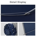 thumbnail image 4 of Travel Umbrella Compact Windproof Fully Automatic Reverse Folding 41 in Diameter with Reflective Stripe and 10 Fiberglass Ribs, 4 of 8