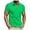 Green, variant on Adult Mens Polo T Shirt Short Sleeve Button Tees Shirts Lightweight Orange Mens Dress Shirts