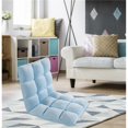 thumbnail image 1 of FRC2746-US Literie de Luxe Urban Microfibre Moderne Contemporain Fauteuil Inclinable Matelassé - Bleu, 1 of 1