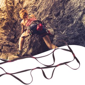 Mountain La corde d'échelle de pont,10M Nylon Violet extérieur Escalade étape de pont de corde de pont d'échelle de corde Réponse rapide