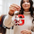 thumbnail image 4 of Vaidha 26 Letters Christmas Tree Decoration Pendant Christmas Tree Ornaments Personalized DIY Christmas Ornaments Christmas Decoration Xmas Tree Hanging Decor Feature, 4 of 5