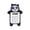 Black, variant on JWshufel Cute Bear Handheld Calculator Battery Powered Portable Design Suit for Students Schools Classroom Ergonomic Non-Slip Buttons Large Display Easy Use Lightweight Long Lasting