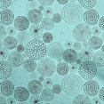 thumbnail image 1 of oneOone Silk Tabby Arctic Blue Fabric Abstracts Sewing Craft Projects Fabric Prints By Yard 42 Inch Wide, 1 of 5
