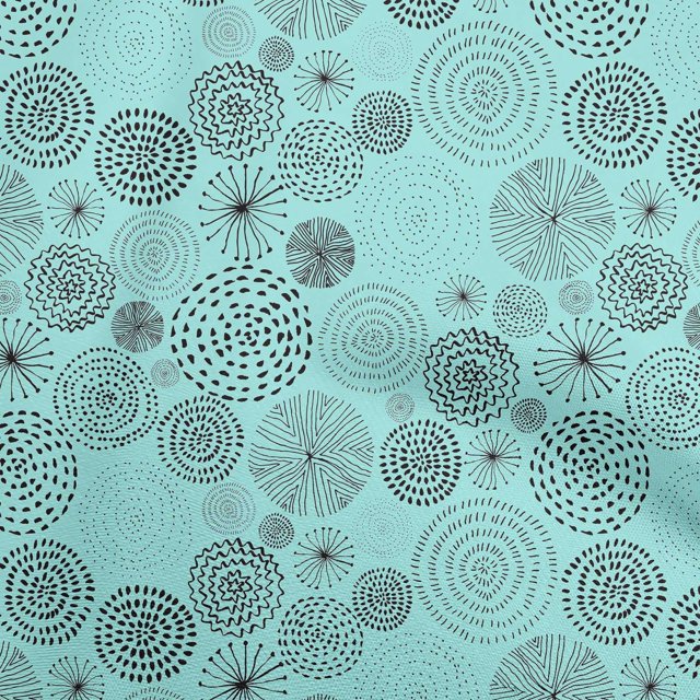 oneOone Silk Tabby Arctic Blue Fabric Abstracts Sewing Craft Projects Fabric Prints By Yard 42 Inch Wide