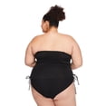 thumbnail image 3 of George Women's Plus Ruched Tankini, 3 of 6