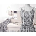 thumbnail image 5 of Soimoi Gray Poly Georgette Fabric Cat Animal Print Fabric by the Yard 42 Inch Wide, 5 of 5
