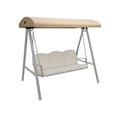 thumbnail image 1 of APEX GARDEN Replacement Canopy Top for Model#GSS00132D Cunningham 3-Seater Patio Swing (Top Only), 1 of 5