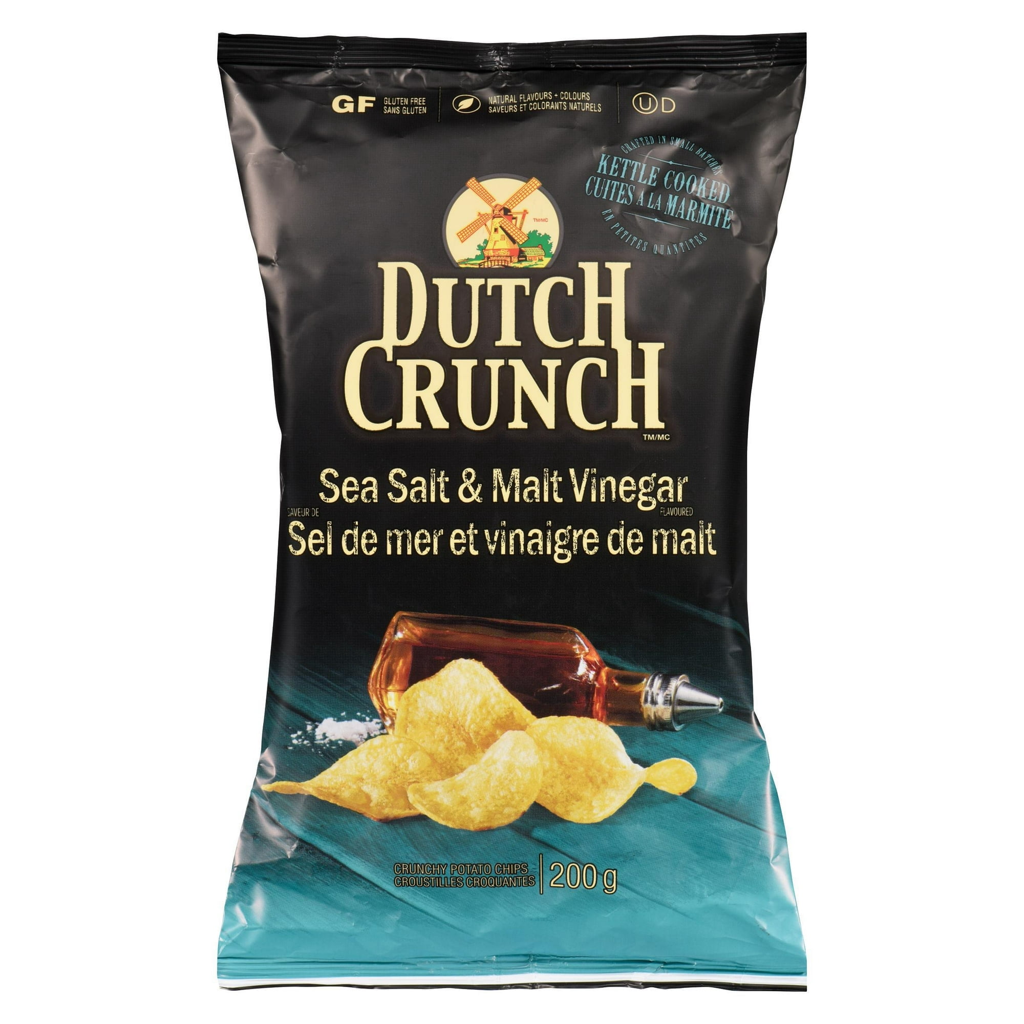 Croustilles Dutch Crunch de Old Dutch au sel de mer et vinaigre de malt