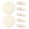 thumbnail image 4 of CNKOO 12pcs Exfoliating Loofah Face Pads Natural Facial Cleansing Sponges For Smooth And Radiant Skin Reusable And Washable Face Scrubbers For Deep Clean And Makeup Removal, 4 of 7
