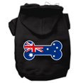 thumbnail image 1 of Hoodies en Forme d'Os Drapeau Australien Sérigraphie Noir XXXL(20), 1 of 1