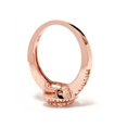 thumbnail image 3 of 3/4ct Diamond Halo Ring 14K Rose Gold, 3 of 3