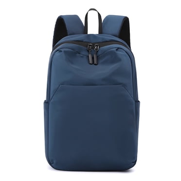 RXIRUCGD Classic Basic Black Backpack For Women,Waterproof High School Bookbag,Lightweight Casual Travel Daypack,College Backpack Men,Middle School Bag For Girls Boys Blue