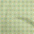 thumbnail image 1 of oneOone Velvet Light Green Fabric Geometric Sewing Material Print Fabric By The Yard 58 Inch Wide, 1 of 4