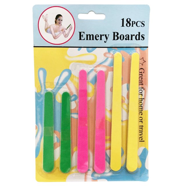 18pc Home Essentials Nail Files Buffers Emery Boards Beauty Tools Set