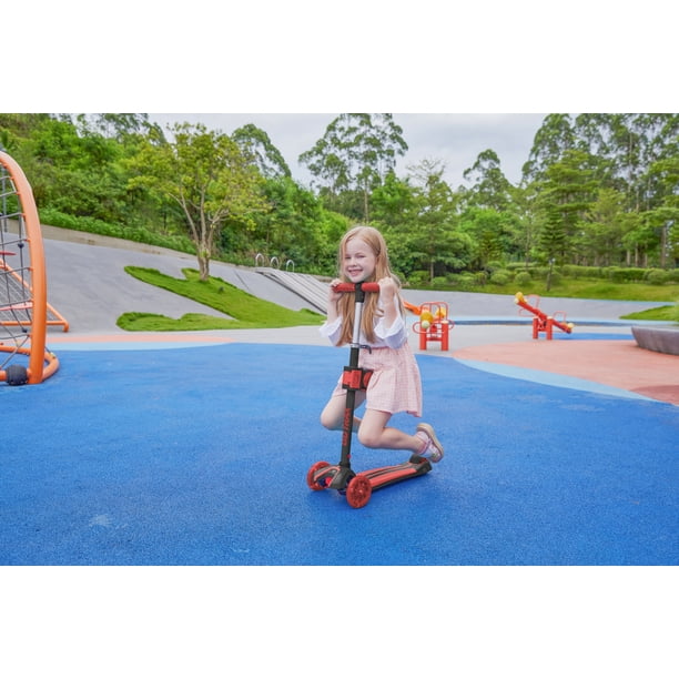 GYMAX Trottinette Enfants et Adultes, Plus de 8 Ans, Trotinette Pliable à Hauteur Réglable GYMAX Trottinette Enfants et Adultes, Plus de 8 Ans, Trotinette Pliable à Hauteur Réglable