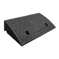 thumbnail image 4 of TISHITA Curb Ramp AntiSlip Climbing Triangle Pad for Sidewalk Lawn Mowers Motorcycle Black 50x27x10cm, 4 of 8