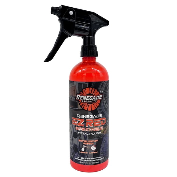 Renegade Products EZ Red Poli Métallique Vaporisateur