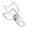 thumbnail image 4 of 20pcs Cute Paper Clamps, Hollow Design Elegant Style Reusable Clamps Metal Clips Binder Clips for Office Home Classroom, 4 of 7