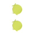 thumbnail image 3 of mmirethe Comfortable Round Chair Cushion For Bistros - With Durable Ties For Secure Fit Soft And Comfortable bright yellow 2Set, 3 of 6