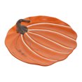 thumbnail image 1 of MasteelfCA 1Pc Creative Pumpkin Shaped Plate Ceramic Breakfast Holder for Table (Yellow), 1 of 7
