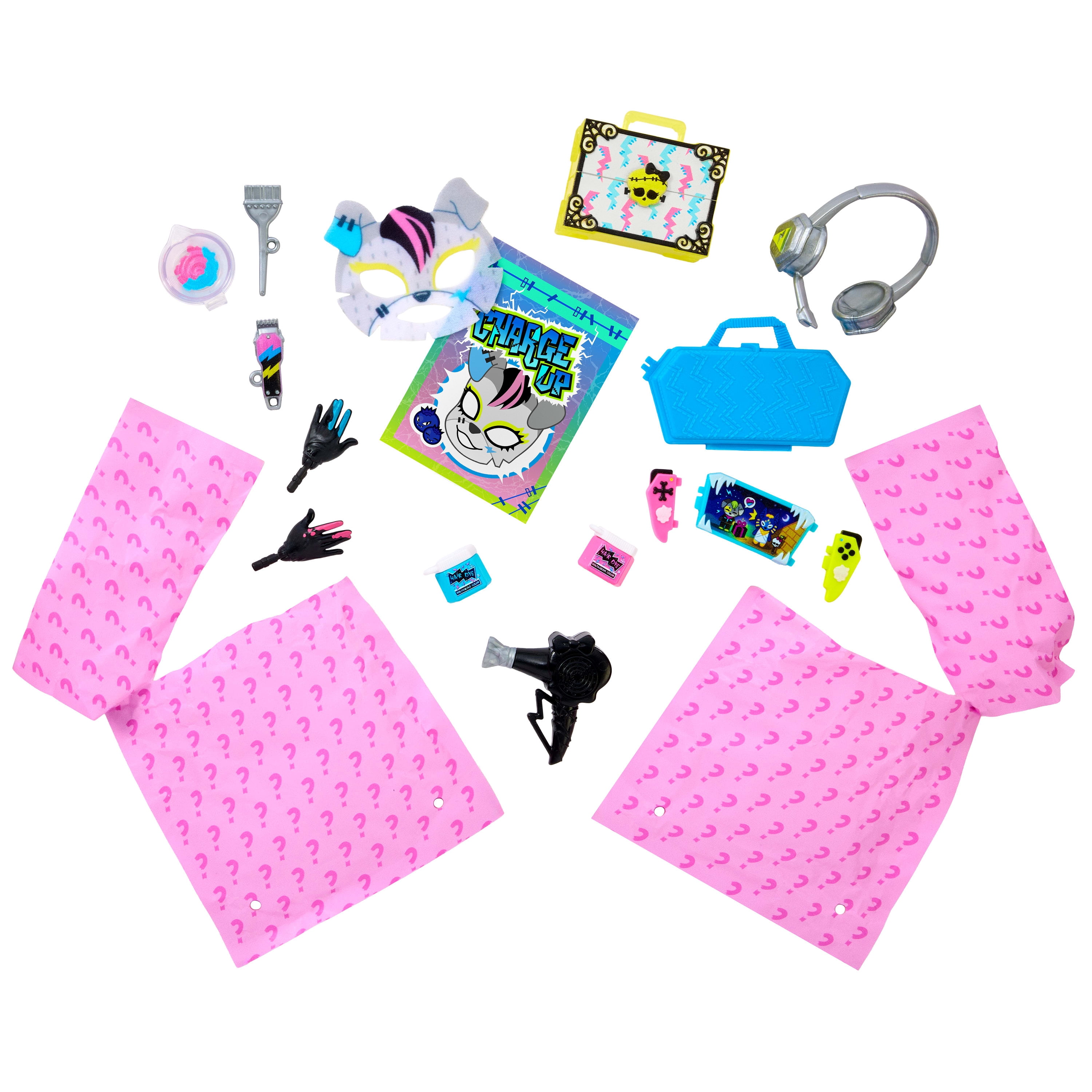 Monster High-Poupée Frankie Stein Secrets de Beauté