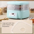 thumbnail image 4 of LLQKIGS Dryer Machine For Home 360° Airflow Food Dehydrator Machine With 6 Trays Trays Food Dehydrator Machine With Digital Adjustable Timer & Temperature Control For Beef Fruits Meat 1pc, 4 of 7