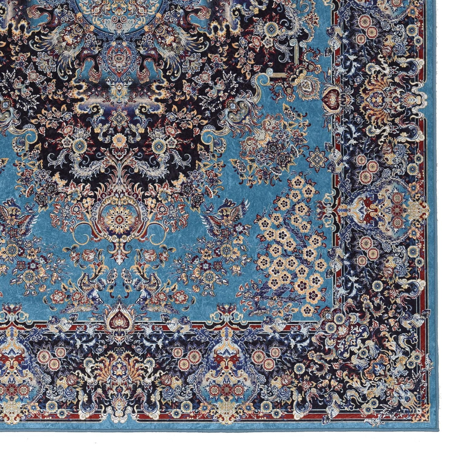 Tapis d'appoint Emerald Harris crème & cuivre de 2 pi 2 po x 3 pi 2 po
