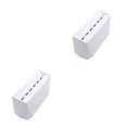 thumbnail image 2 of Ruiboury Reliable 6-Hole Tweezer Storage Rack Organizer for Eyelash Extension Supplies white 5.98x2.51x2.95 Inch 2Set, 2 of 6