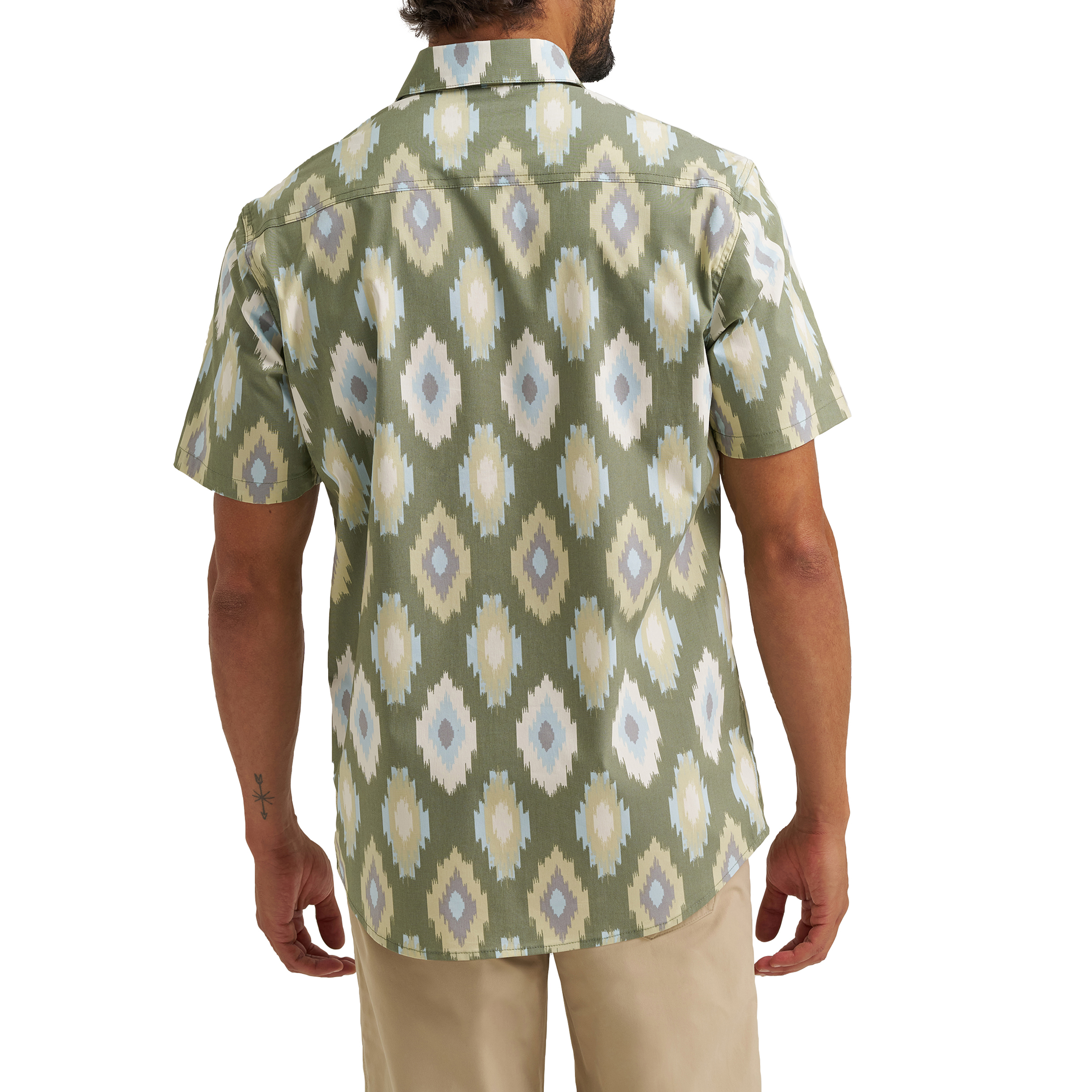 Chemise à manches courtes Fraser pour hommes Wrangler® avec une seule poche