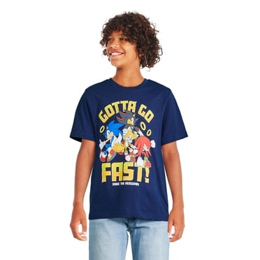 Sonic the Hedgehog Boys' Short Sleeve Tee