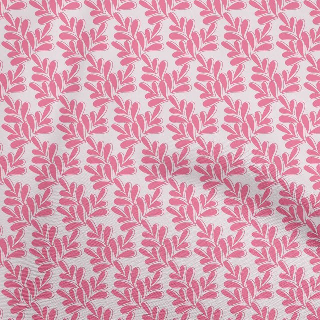oneOone Cotton Poplin Pink Fabric Asian Block Sewing Craft Projects Fabric Prints By Yard 42 Inch Wide