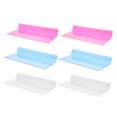 thumbnail image 4 of Minkissy 6Pcs Shoe Display Shelves Wall Shoe Storage Transparent PS Material for Retail Stores, 4 of 8