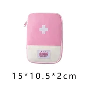 Portable Storage Bag First Aid Emergency Medicine Bag Outdoor Pill Survival Organizer Emergency Kits Package Travel Accessories Pink-S