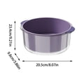thumbnail image 2 of Double Layer Kitchen Drain Rack PET Dish Organizer for Vegetable Fruit Washing Filter Strainer and Drying Storage, 2 of 6