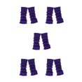 thumbnail image 1 of Shengyu 2pack/lot 90s leg warmer Warmth All Keep Fashinable 2pieces Colorful And For All Trendy Occasions Texture Match Deep Purple 1 5Set, 1 of 6