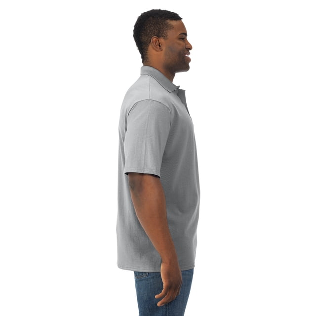 Jerzees Homme SpotShield T-Shirt de Sport en Jersey à Manches Courtes avec Poche, G, Oxford