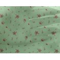 thumbnail image 4 of oneOone Georgette Viscose Fabric Leaves & Flower Floral Print Sewing Fabric BTY 42 Inch Wide, 4 of 4