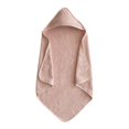 thumbnail image 1 of Mushie Organic Cotton Hooded Towel - Blush, 1 of 3
