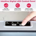 thumbnail image 3 of Frigidaire 26 lbs. Bullet Ice Maker, Countertop Ice Machine with LED Controls, Silver, 3 of 11