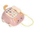 thumbnail image 4 of Baby Musical Toy, Baby Phone Comfortable Grip Plastic  For Enlightment Pink, 4 of 8