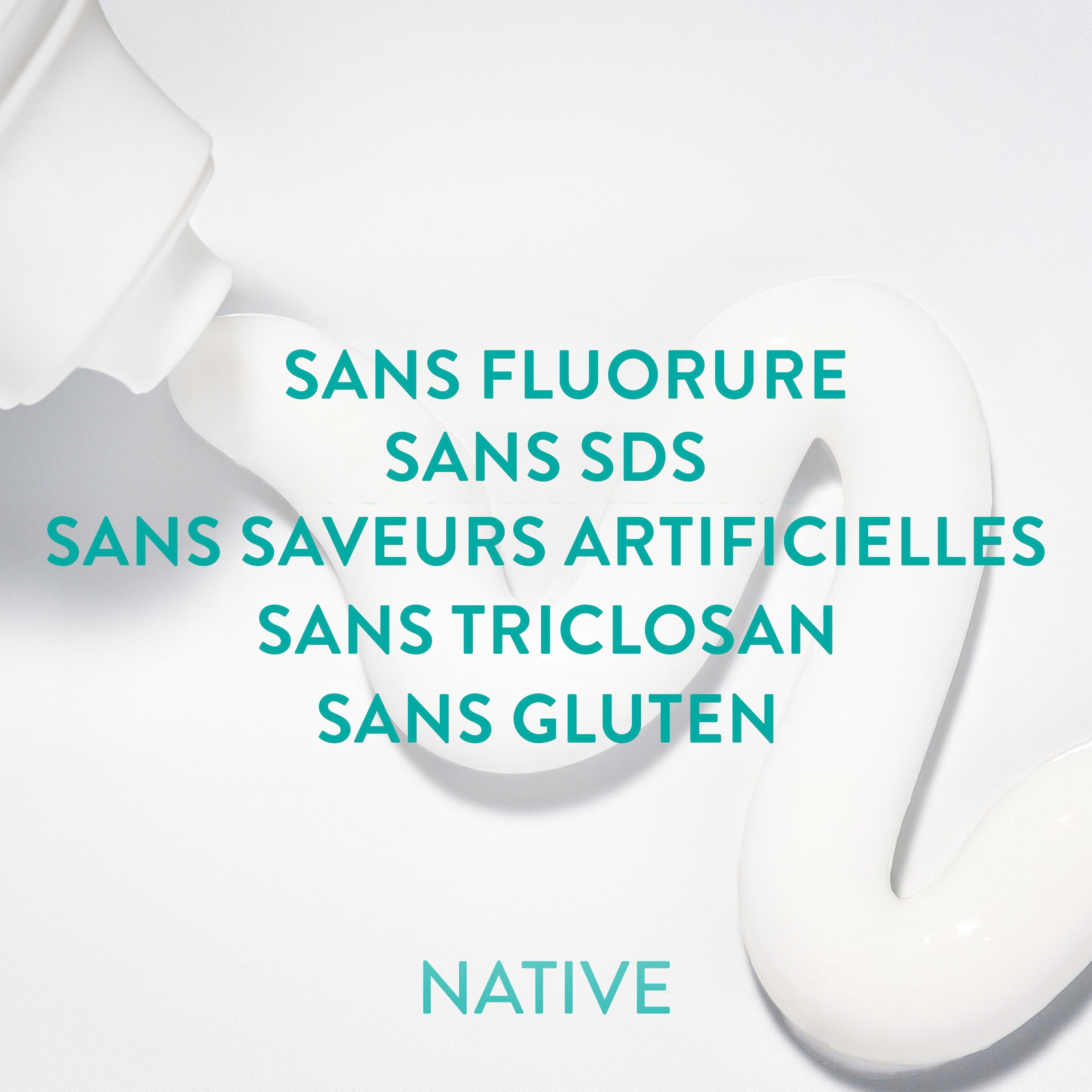 Dentifrice sans flurorure Native, saveur Menthe poivrée, 90 mL