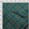 thumbnail image 2 of oneOone Silk Tabby Fabric Tartan Check Print Fabric By Yard 42 Inch Wide, 2 of 4