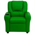 thumbnail image 2 of Bowery Hill Kids Recliner in Green, 2 of 5